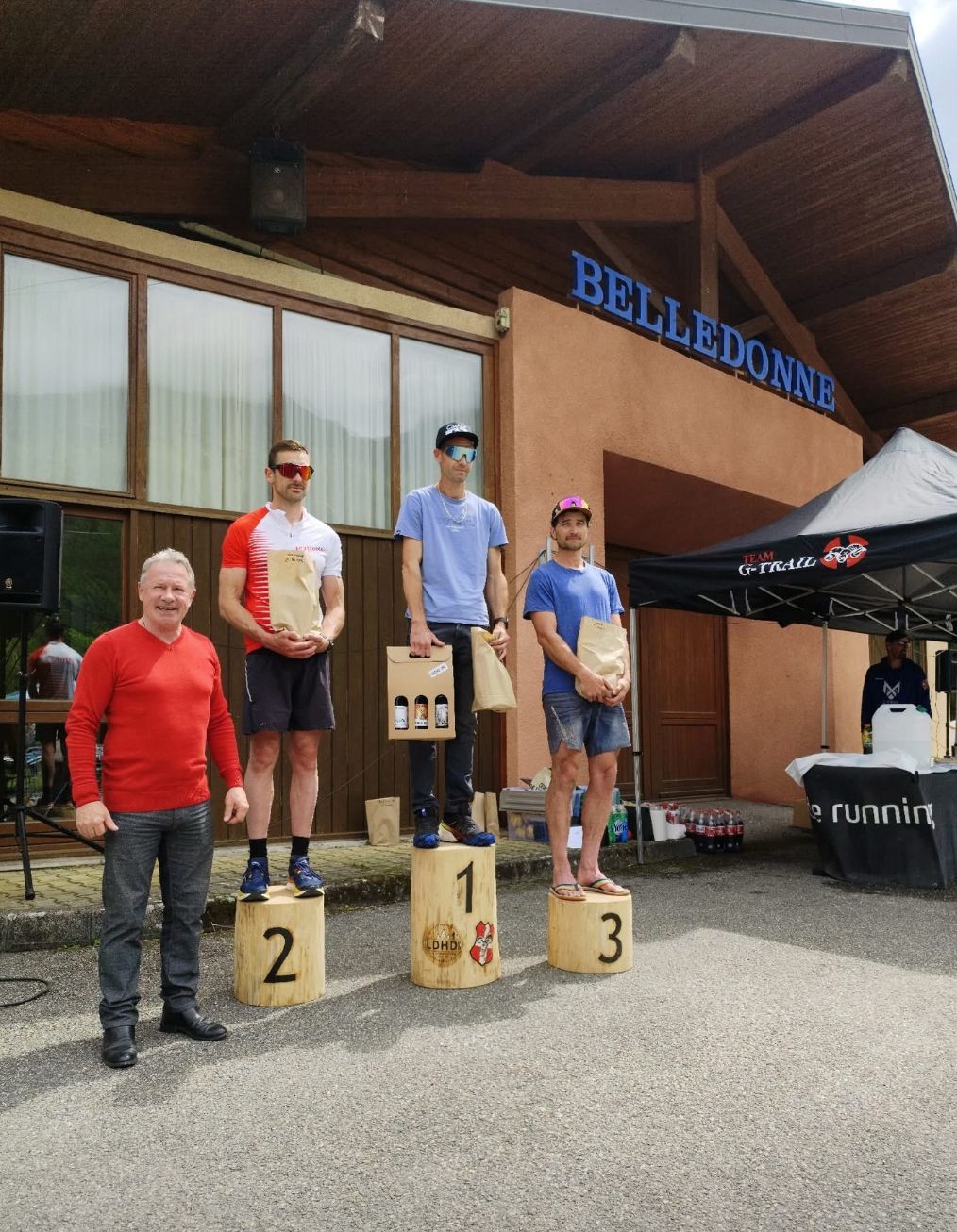 récompenses des 3 premiers hommes