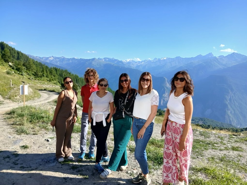 6 femmes en montagne